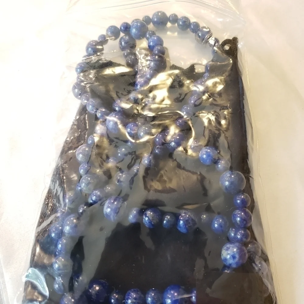 𝅺jay King 36" Blue Lapis Necklace - Picture 5 of 11